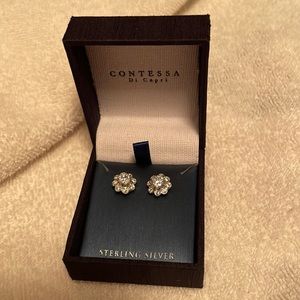 Contessa di capri sterling silver earrings